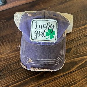 Lucky Girl Hat Baseball Cap